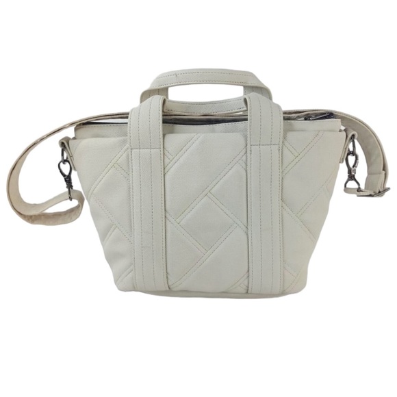 Lug Dory bag  Matte Luxe Crossbody Tote Handles Pebble purse GUC - Picture 2 of 13